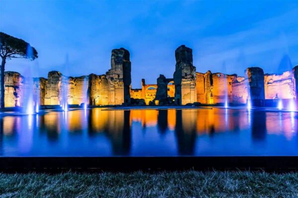 Alle Terme di Caracalla un nuovo specchio d’acqua progettato dall’architetto altoatesino Hannes Peer