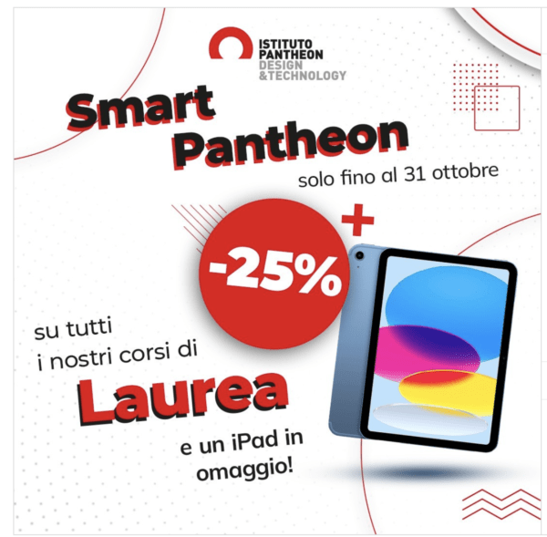 Sogni di lavorare nel mondo della cultura, design e tecnologia? Scopri l’Istituto Pantheon