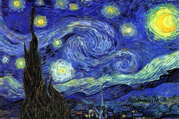 Ispirata alla “Notte Stellata” di Van Gogh: è in Olanda la pista ciclabile luminosa