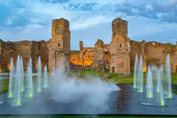 Alle Terme di Caracalla un nuovo specchio d’acqua progettato dall’architetto altoatesino Hannes Peer
