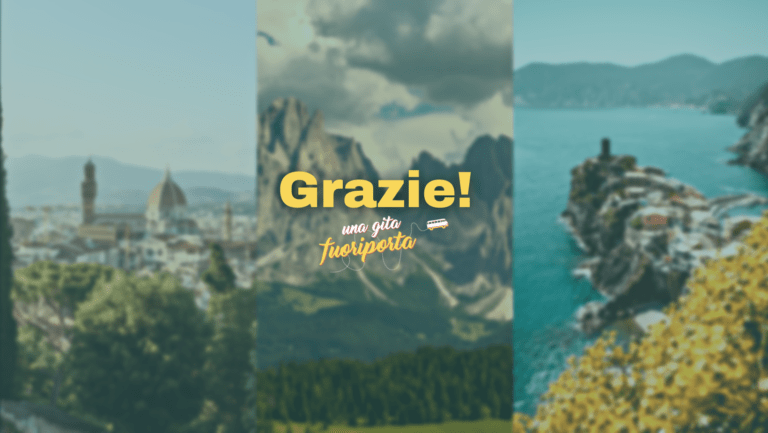 GRAZIE, vorremmo iniziare così questa nuova avventura!